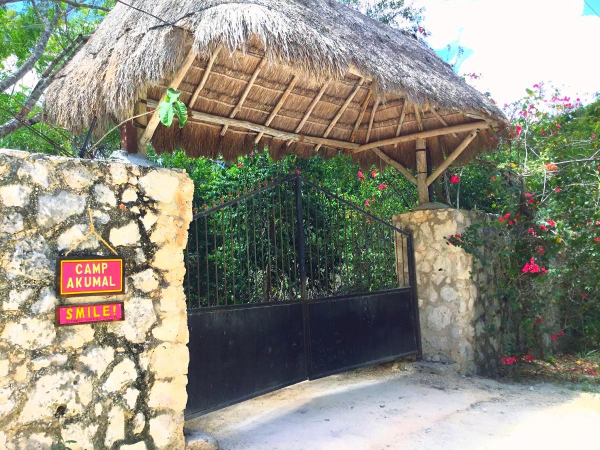 Camp Akumal - Hosted Family Bungalows Exteriör bild